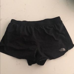 North face running shorts